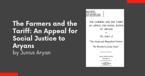 the farmers and the tariff, an appeal for social justice