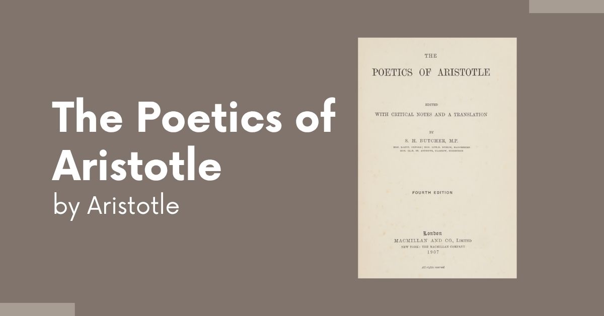 the poetics of aristotle