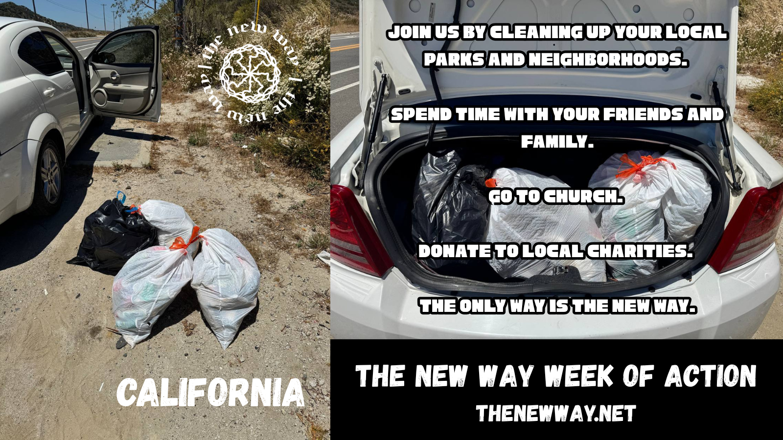 the new way week of action california