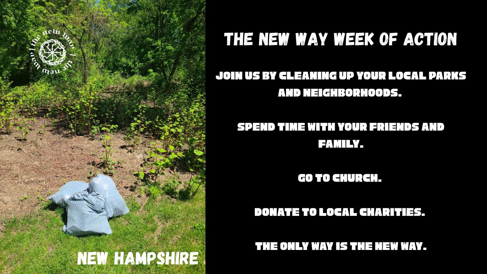 the new way week of action new hampshire