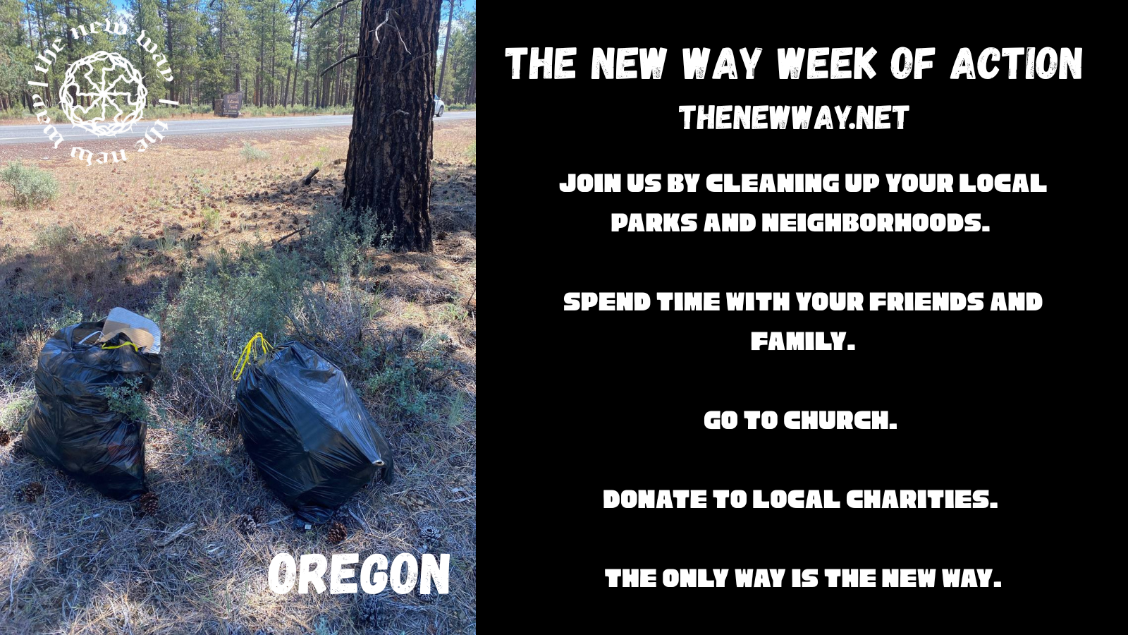 the new way week of action oregon